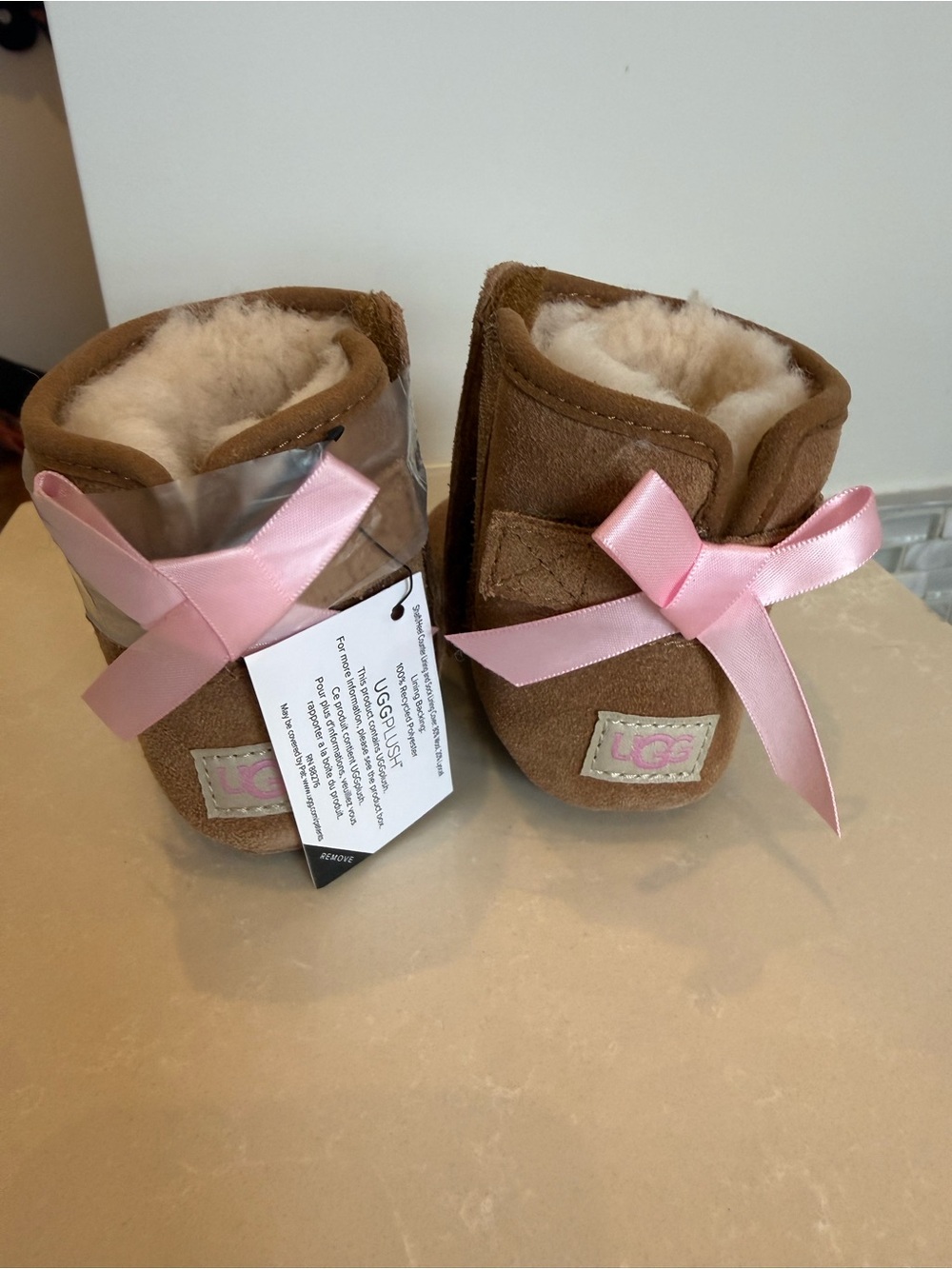 UGG Baby Jesse Bow II booties